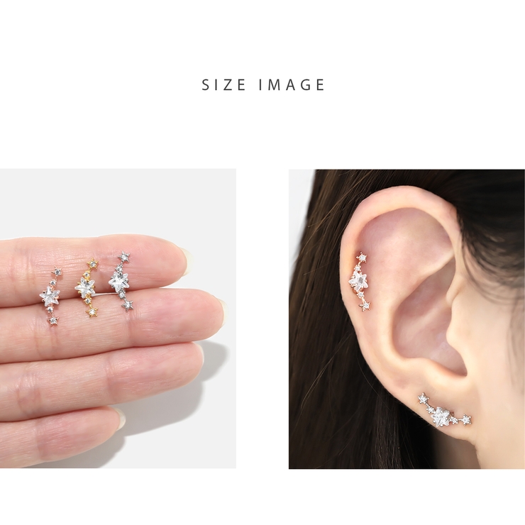 軟骨ピアス スタージュエル イヤーフィット | ボディピアス専門店凛RIN | 詳細画像7 