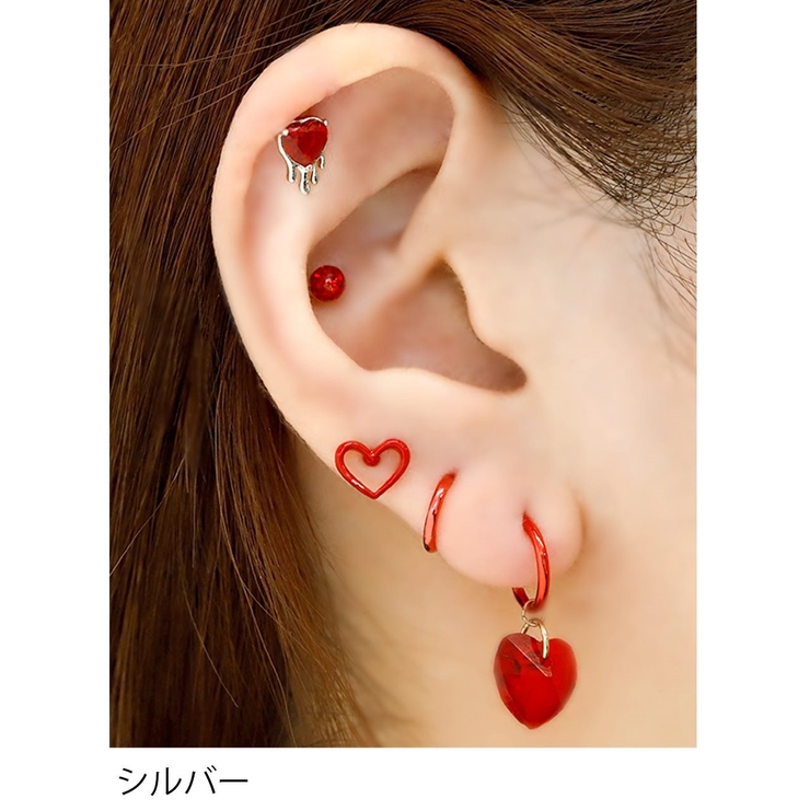 軟骨ピアス ボディピアス ハート 品番 Rina ボディピアス専門店凛rin ボディピアス センモンテンリンリン のレディースファッション通販 Shoplist ショップリスト