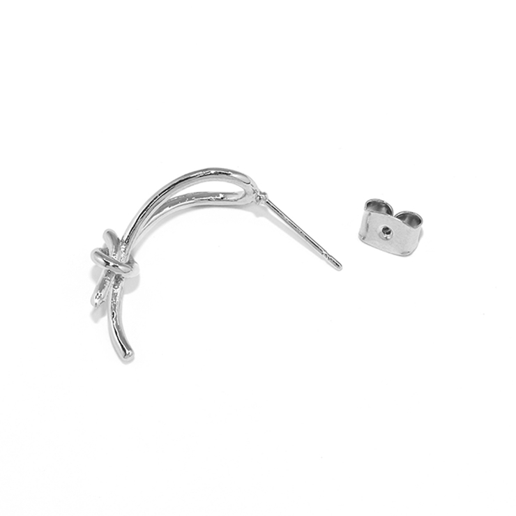 ピアス シンプルノット結び目ひねり 金属アレルギーニッケルフリー18Kコーティン… | ボディピアス専門店凛RIN | 詳細画像10 