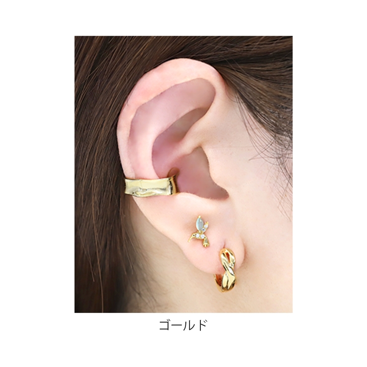 ファッションピアス 18Kコーティングニッケルフリーピアス リングメビウスフープ | ボディピアス専門店凛RIN | 詳細画像8 
