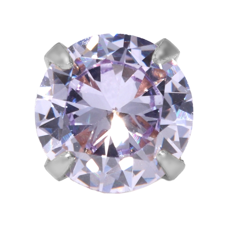 12月(タンザナイト) | ファッションピアス 誕生石ジュエル シルバーボールピアス | ボディピアス専門店凛RIN