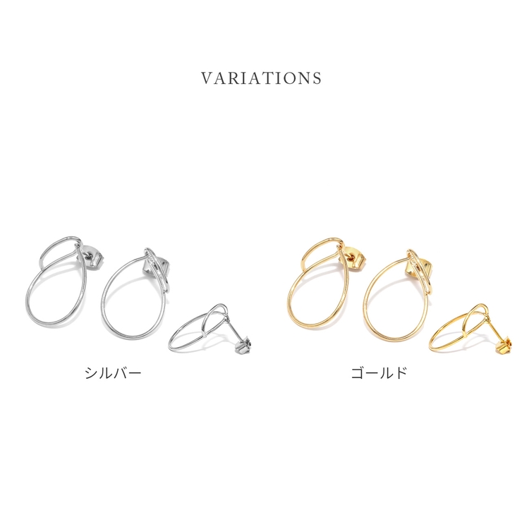 ピアス 輪シンプル円18Kロジウムコーティングニッケルフリー アクセサリー | ボディピアス専門店凛RIN | 詳細画像9 