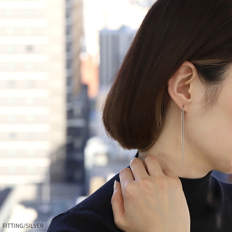 ピアス アメリカンピアス ロングピアス[品番：RINA0001705