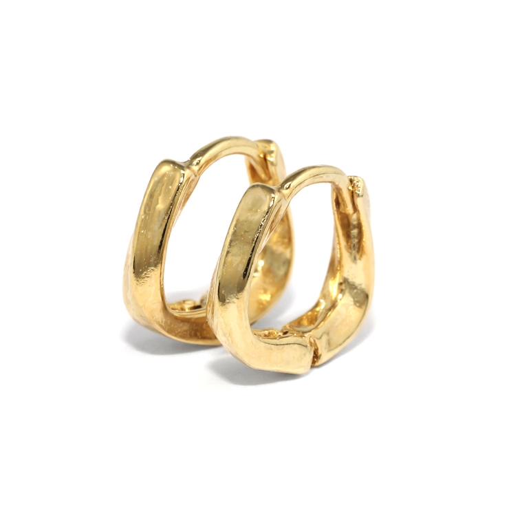 Aタイプ・ゴールド | メビウスインフィニティ フープピアスレディース シルバーゴールド2カラースタイリ… | ボディピアス専門店凛RIN