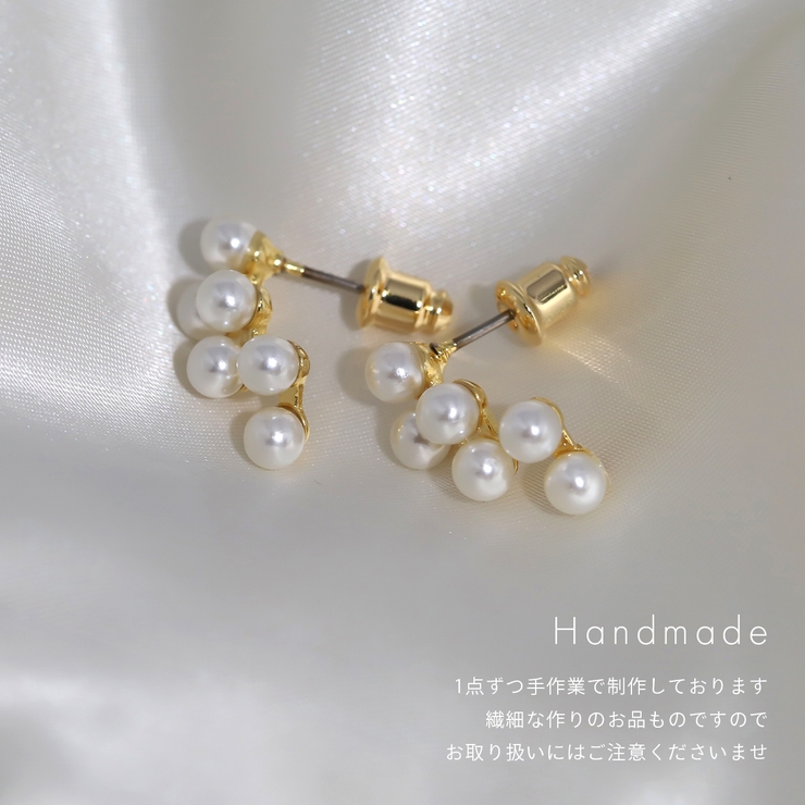 ピアス16Kコーティング パールエレガントチタンポストセレモニースタッド アクセ… | ボディピアス専門店凛RIN | 詳細画像6 