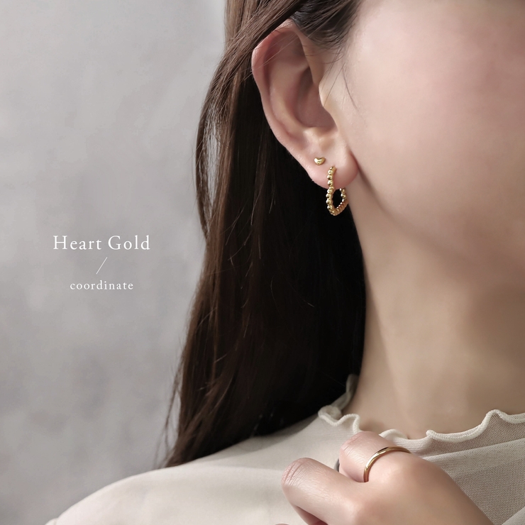 ピアス メタルボールハートリング金属アレルギー対応 アクセサリー | ボディピアス専門店凛RIN | 詳細画像13 