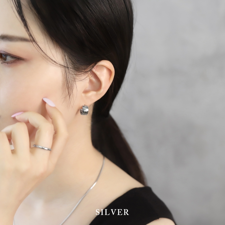 ピアス ワンタッチステンレスシンプル使いやすいオフィス アクセサリー | ボディピアス専門店凛RIN | 詳細画像6 