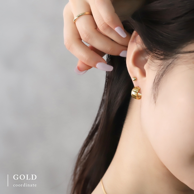 ピアス ワンタッチステンレスシンプル使いやすいオフィス アクセサリー | ボディピアス専門店凛RIN | 詳細画像9 