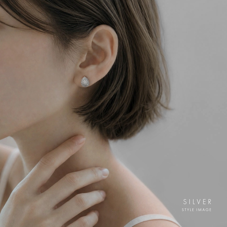 ピアス ドロップしずくティアドロップビジュージュエル アクセサリー | ボディピアス専門店凛RIN | 詳細画像4 