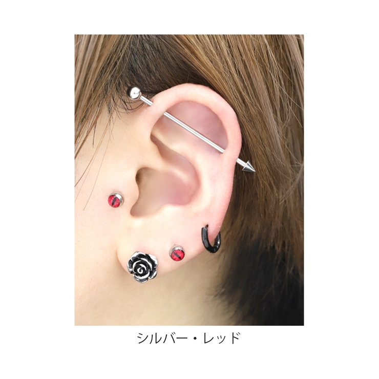 キャッチボディピアス 目ねこ猫ネコ ボディピ | ボディピアス専門店凛RIN | 詳細画像5 