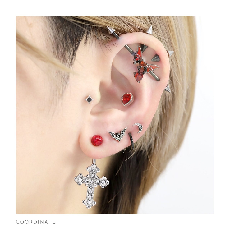 へそピアスかわいい クロス十字架ラテンクロスジュエル ボディピアス | ボディピアス専門店凛RIN | 詳細画像5 