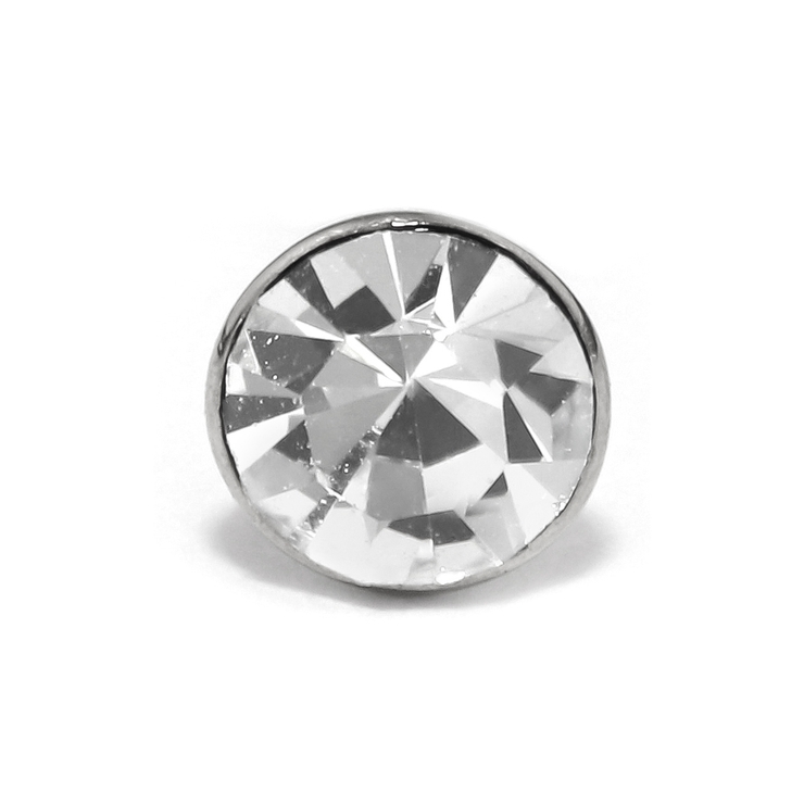 シルバー | 軟骨ピアス 一粒ジュエル小さめシンプルベーシック ボディピアス | ボディピアス専門店凛RIN