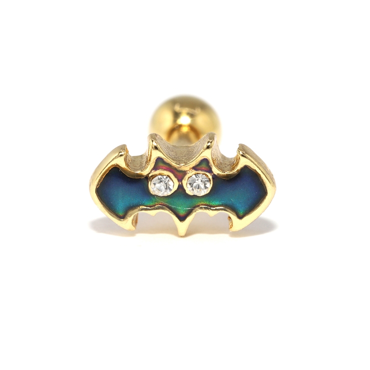 軟骨ピアス ハロウィン 動物[品番：RINA0000279]｜ボディピアス