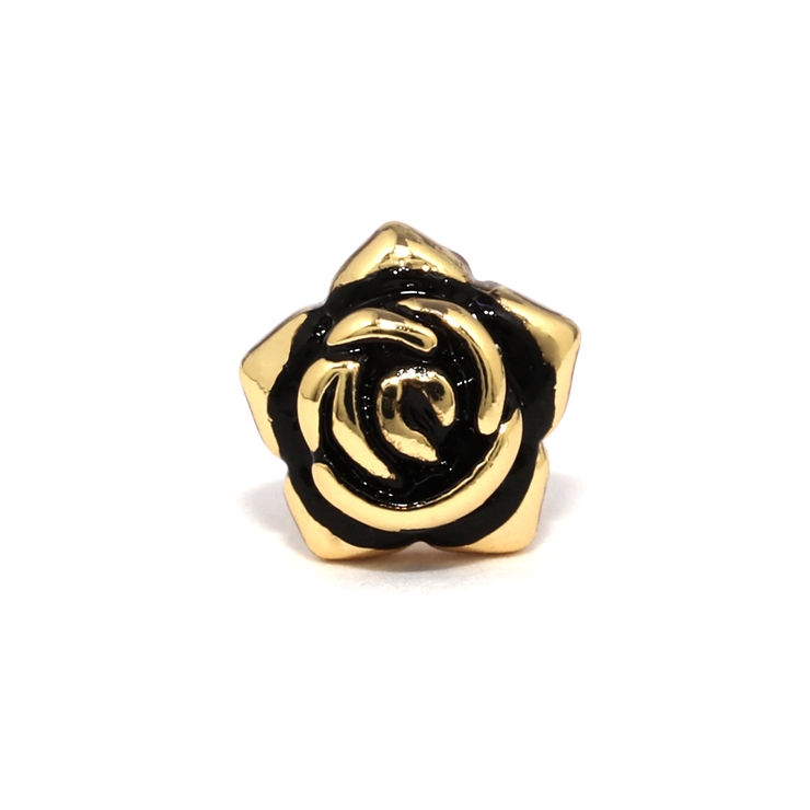 ゴールド | 軟骨ピアスかわいいボディピアス バラばら薔薇 花フラワー | ボディピアス専門店凛RIN