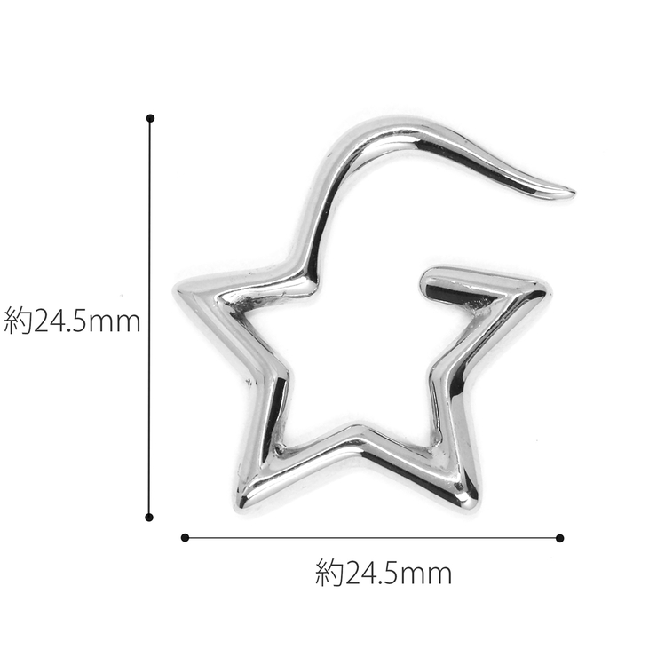 軟骨ピアス かわいい 10G | ボディピアス専門店凛RIN | 詳細画像3 