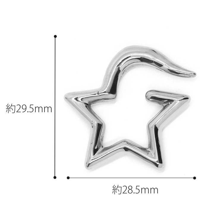 軟骨ピアス かわいい 4G | ボディピアス専門店凛RIN | 詳細画像3 