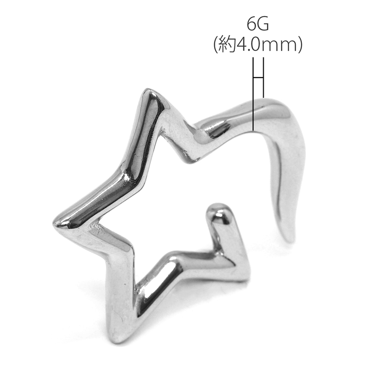 軟骨ピアス かわいい 6G | ボディピアス専門店凛RIN | 詳細画像6 