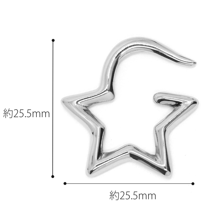 軟骨ピアス かわいい 8G | ボディピアス専門店凛RIN | 詳細画像3 