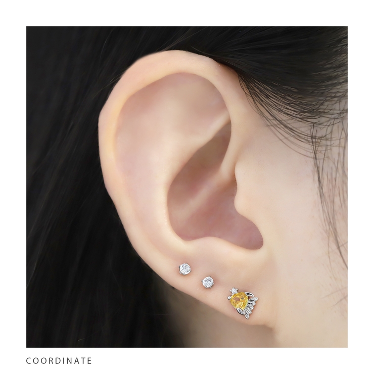 軟骨ピアス 海エビカニタコクラゲクジラエンゼルフィッシュキュービックジルコニア … | ボディピアス専門店凛RIN | 詳細画像10 