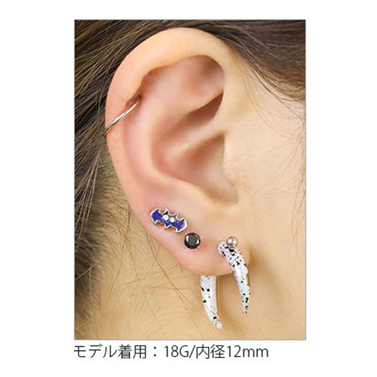 ボディピアス 軟骨ピアス 18G | ボディピアス専門店凛RIN | 詳細画像4 