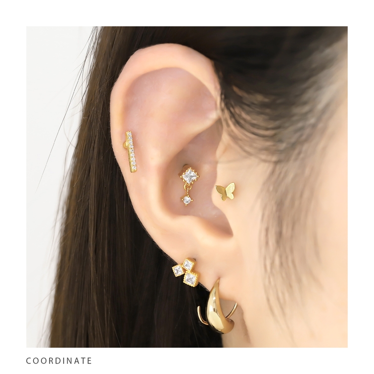 ボディピアス ジュエルバー上品 金属アレルギー対応サージカルステンレス | ボディピアス専門店凛RIN | 詳細画像7 