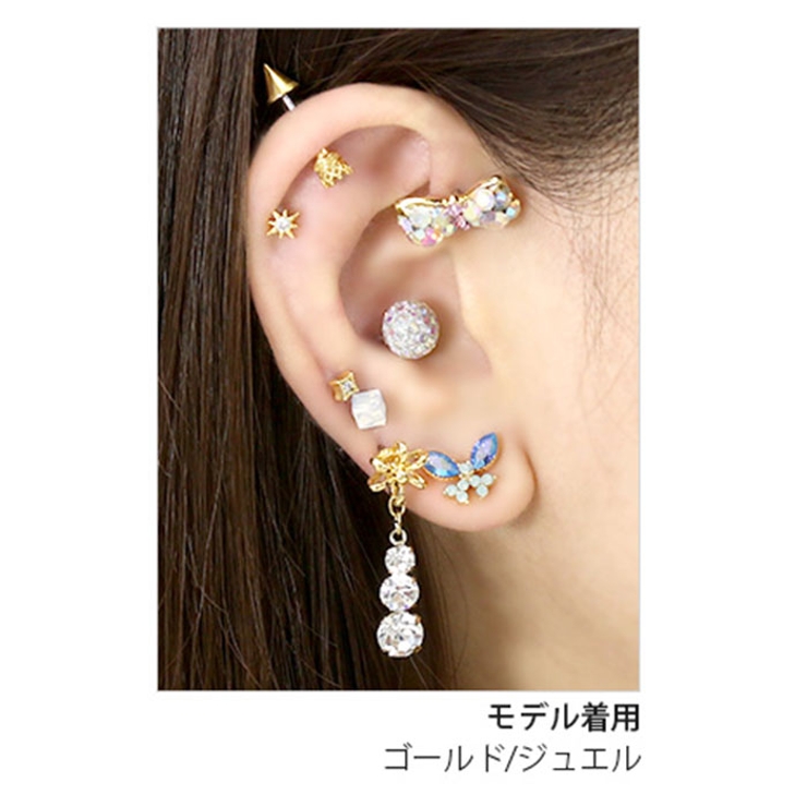 ボディピアス 星 ストレートバーベル | ボディピアス専門店凛RIN | 詳細画像11 