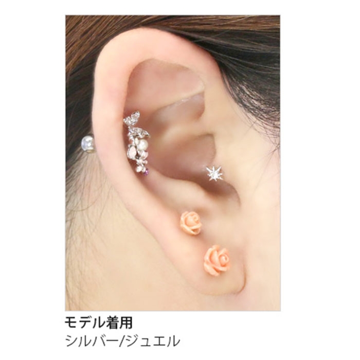 ボディピアス 星 ストレートバーベル | ボディピアス専門店凛RIN | 詳細画像12 
