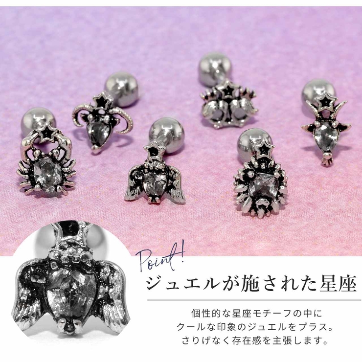 ボディピアス 星座 かわいい | ボディピアス専門店凛RIN | 詳細画像2 