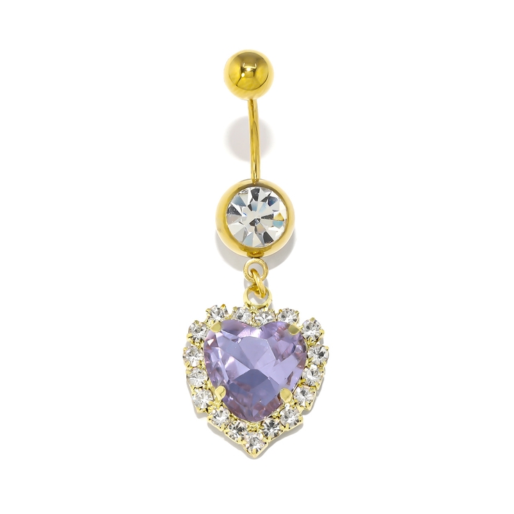 パープル | へそピアス ボディピアス 軟骨ピアス | ボディピアス専門店凛RIN