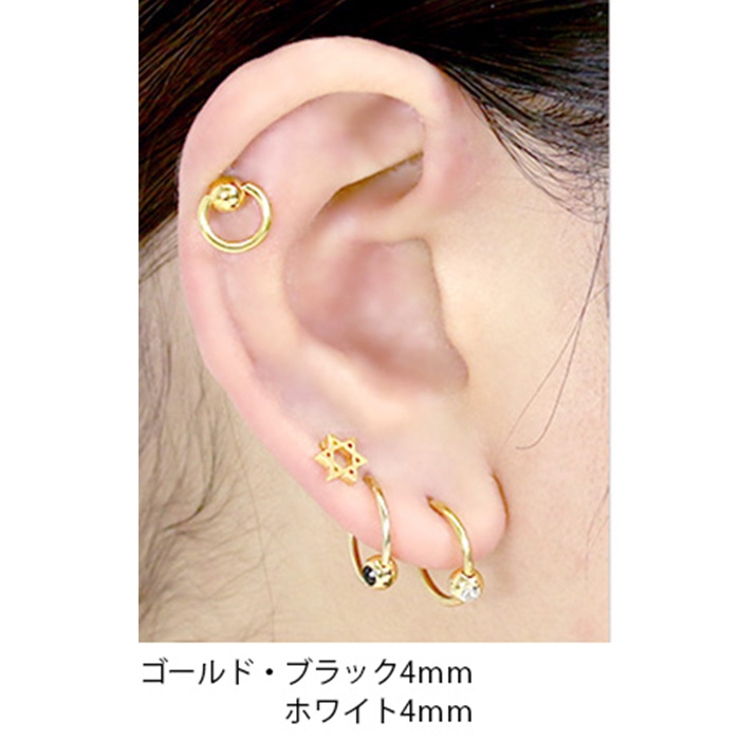 キャプティブビーズリング キャッチ 4mm[品番：RINA0000017]｜ボディピアス専門店凛RIN（ボディピアス センモンテンリンリン）のレディースファッション通販｜SHOPLIST（ショップリスト）