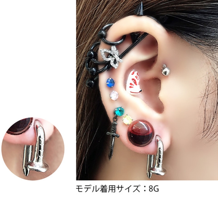 ボディピアス 10G 軟骨ピアス[品番：RINA0001024]｜ボディピアス専門店凛RIN（ボディピアスセンモンテンリンリン）のレディース