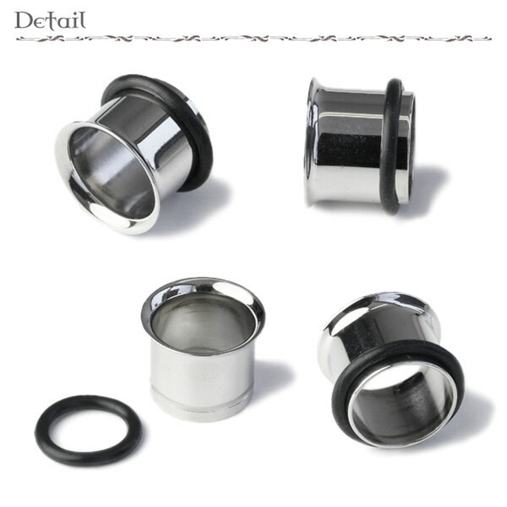 [12mm]シングルフレアアイレット シルバー ボディピアス | ボディピアス専門店凛RIN | 詳細画像2 