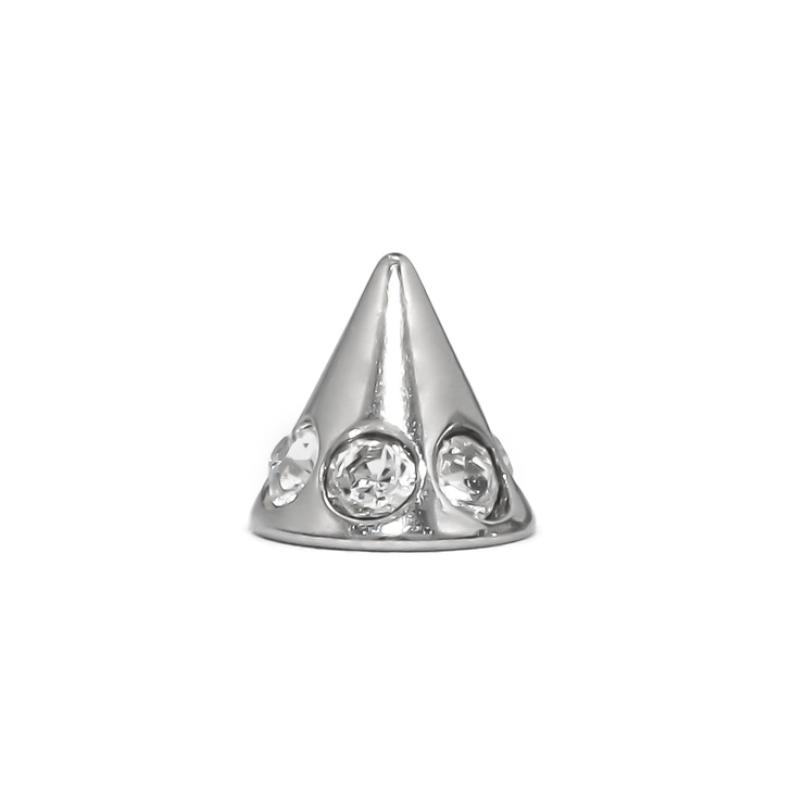 シルバー・4mm | キャッチ ボディピアス コーン | ボディピアス専門店凛RIN