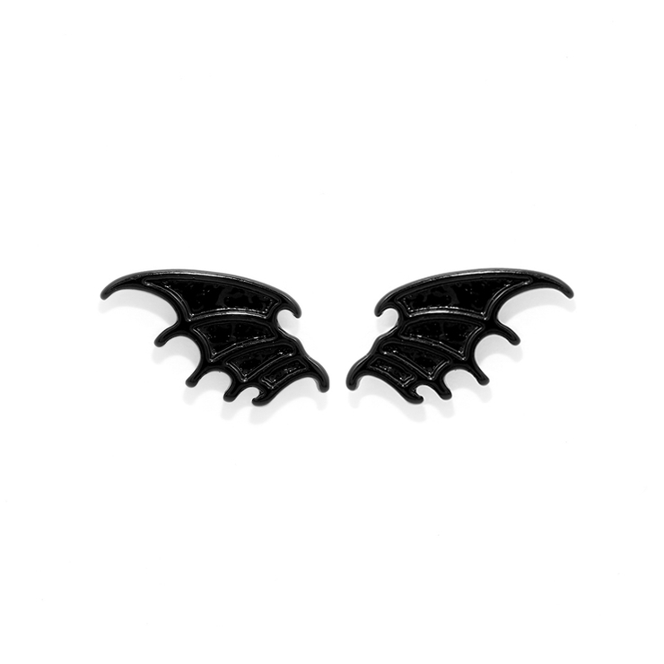 悪魔・ブラックペア | 軟骨ピアス 天使悪魔翼羽エンジェルデビルかわいいクール ボディピアス | ボディピアス専門店凛RIN