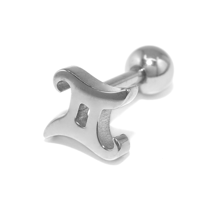 双子座・ふたご座 | 軟骨ピアス 星黄道12星座 zodiacsignサージカルステンレス | ボディピアス専門店凛RIN