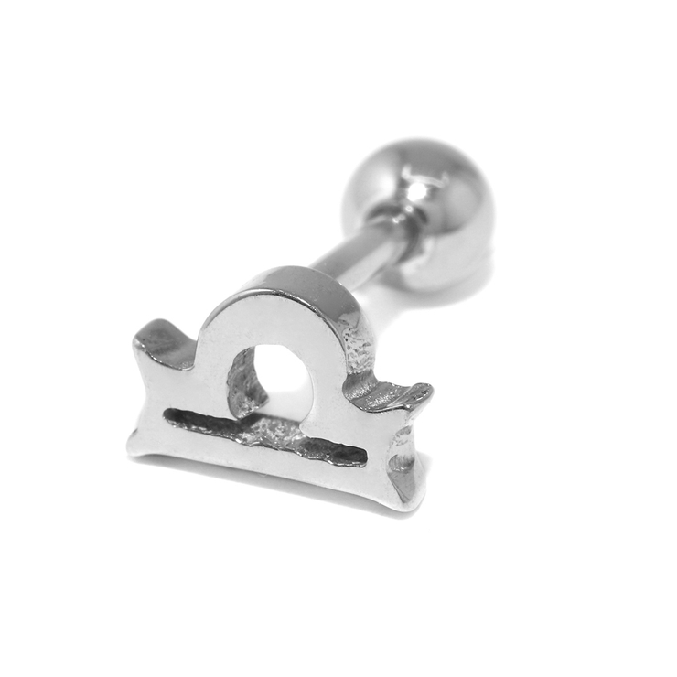 天秤座・てんびん座 | 軟骨ピアス 星黄道12星座 zodiacsignサージカルステンレス | ボディピアス専門店凛RIN