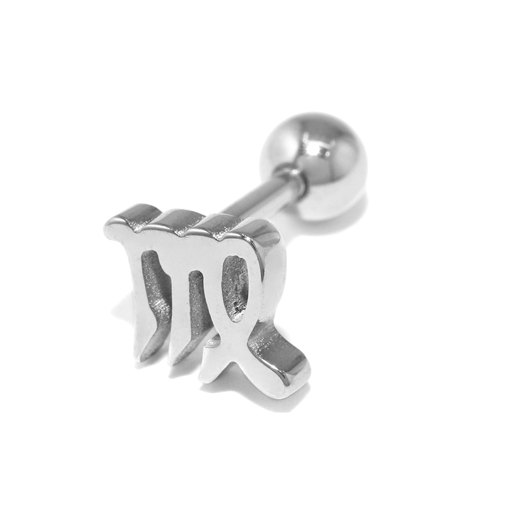 乙女座・おとめ座 | 軟骨ピアス 星黄道12星座 zodiacsignサージカルステンレス | ボディピアス専門店凛RIN