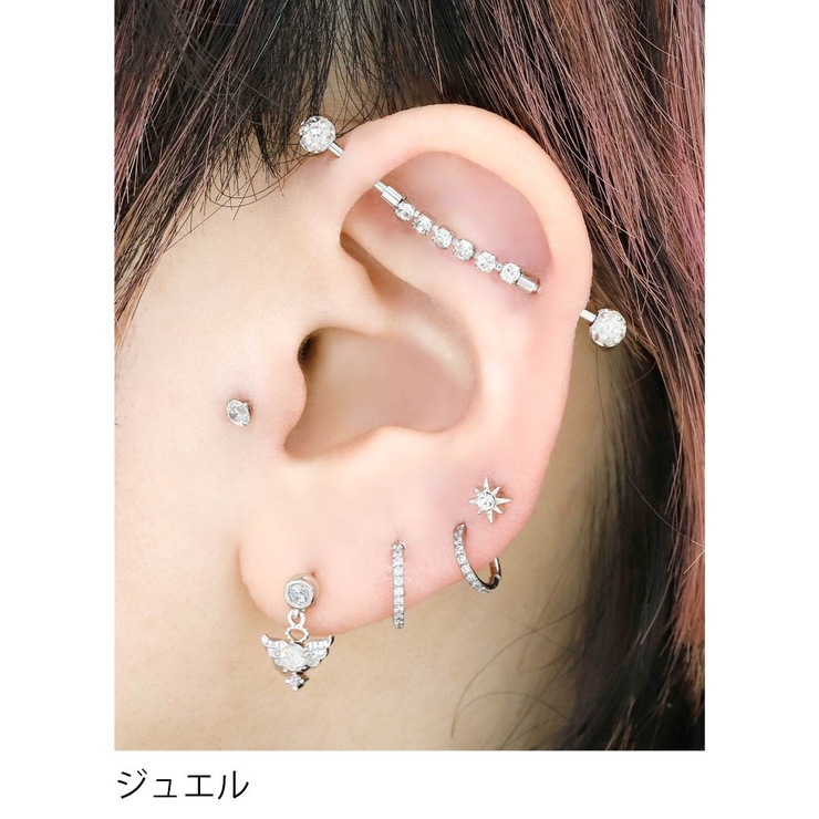 インダストリアル 軟骨ピアス ボディピアス | ボディピアス専門店凛RIN | 詳細画像9 