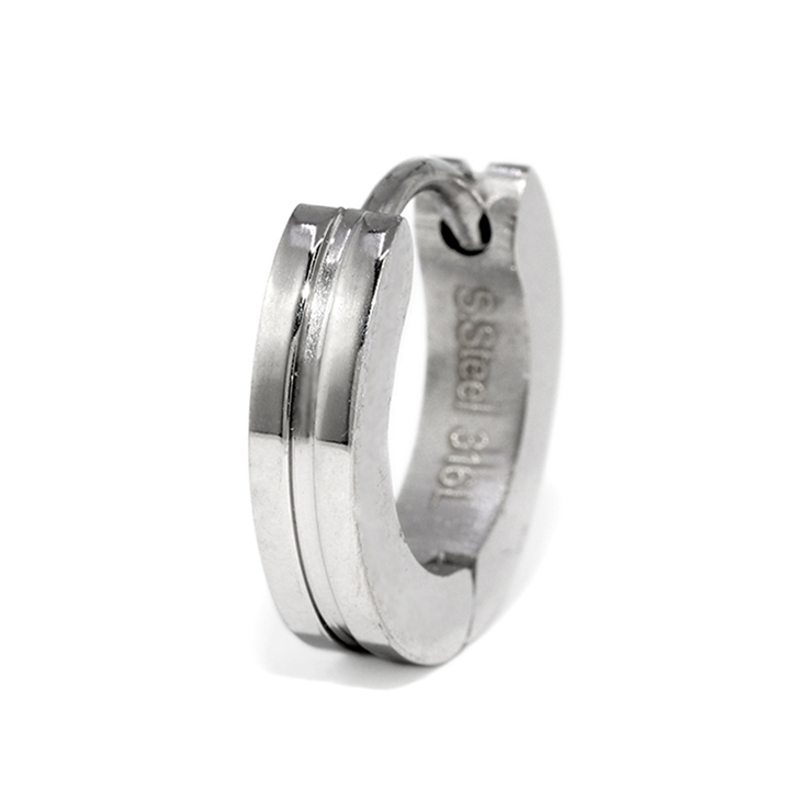 H | ピアス ステンレスピアス フープリングピアス | ボディピアス専門店凛RIN