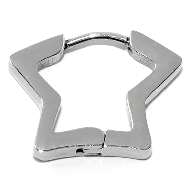 シルバー | ステンレスピアス スター 星 | ボディピアス専門店凛RIN