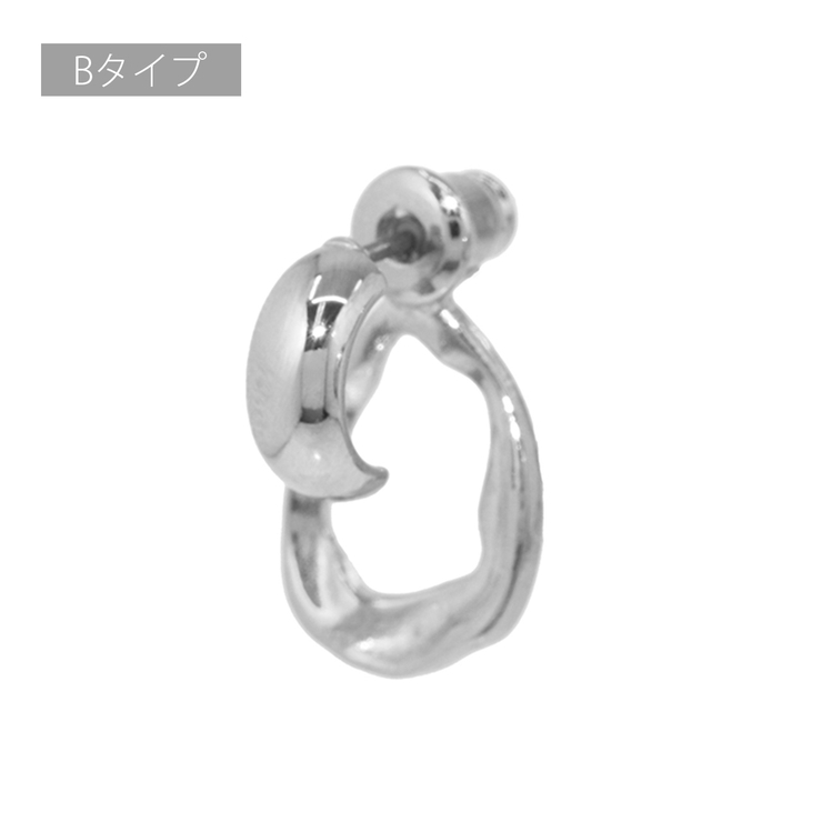 ファッションピアス フープピアス 2連フロントバック | ボディピアス専門店凛RIN | 詳細画像17 
