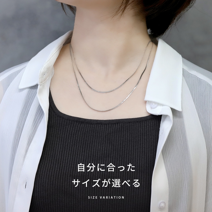 ネックレスチェーンレディースサージカルステンレス スネークチェーンステンレス 金… | ボディピアス専門店凛RIN | 詳細画像5 