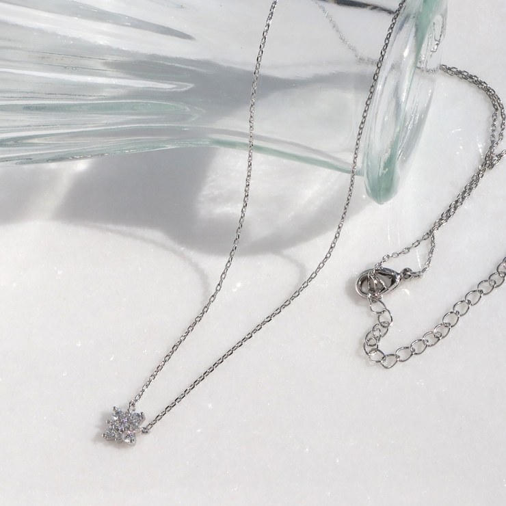 ネックレス キュービックジルコニアストーン上品 18金コーティング | ボディピアス専門店凛RIN | 詳細画像4 