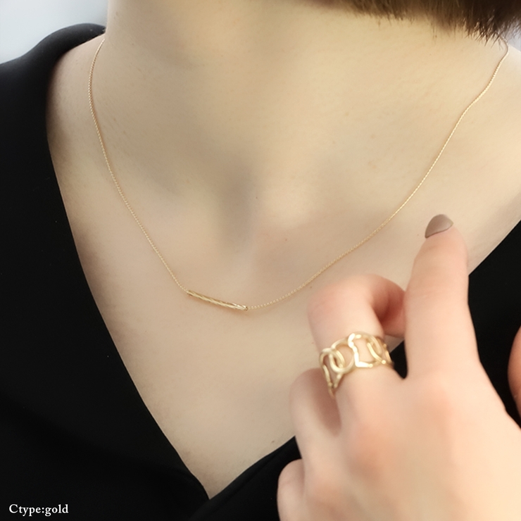 ネックレス シンプルキレイ チェーンストロービーズ | ボディピアス専門店凛RIN | 詳細画像10 