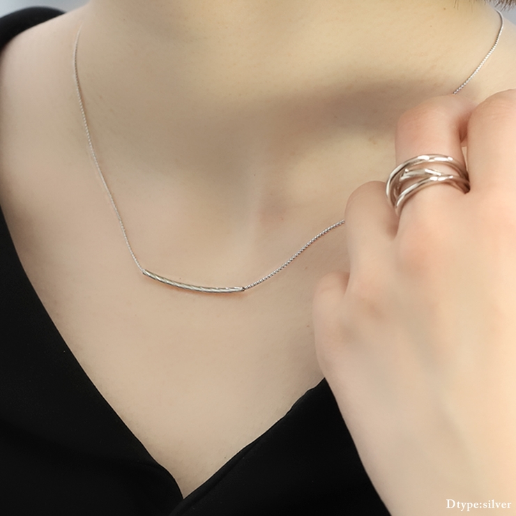 ネックレス シンプルキレイ チェーンストロービーズ | ボディピアス専門店凛RIN | 詳細画像12 