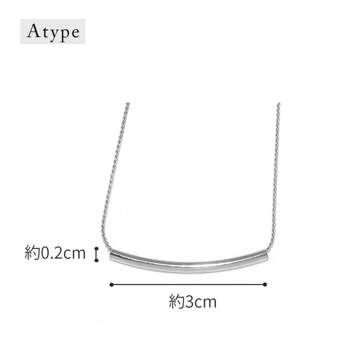 ネックレス シンプルキレイ チェーンストロービーズ | ボディピアス専門店凛RIN | 詳細画像16 