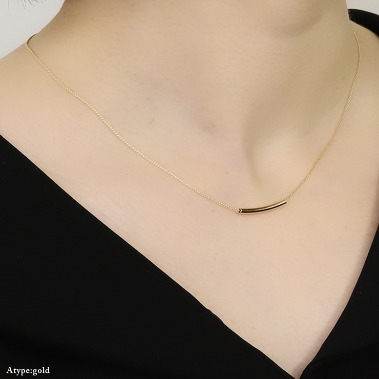 ネックレス シンプルキレイ チェーンストロービーズ | ボディピアス専門店凛RIN | 詳細画像6 
