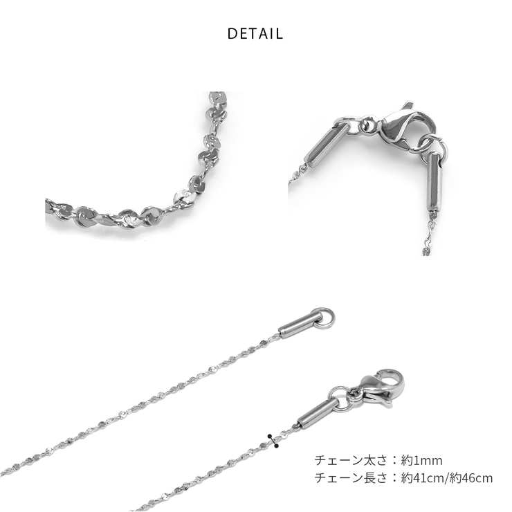 ネックレス キレイシンプルペタルチェーングリッターチェーン サージカルステンレス… | ボディピアス専門店凛RIN | 詳細画像19 