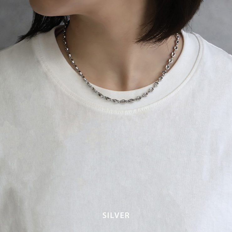 ネックレス ステンレス 金属アレルギー[品番：RINA0002197