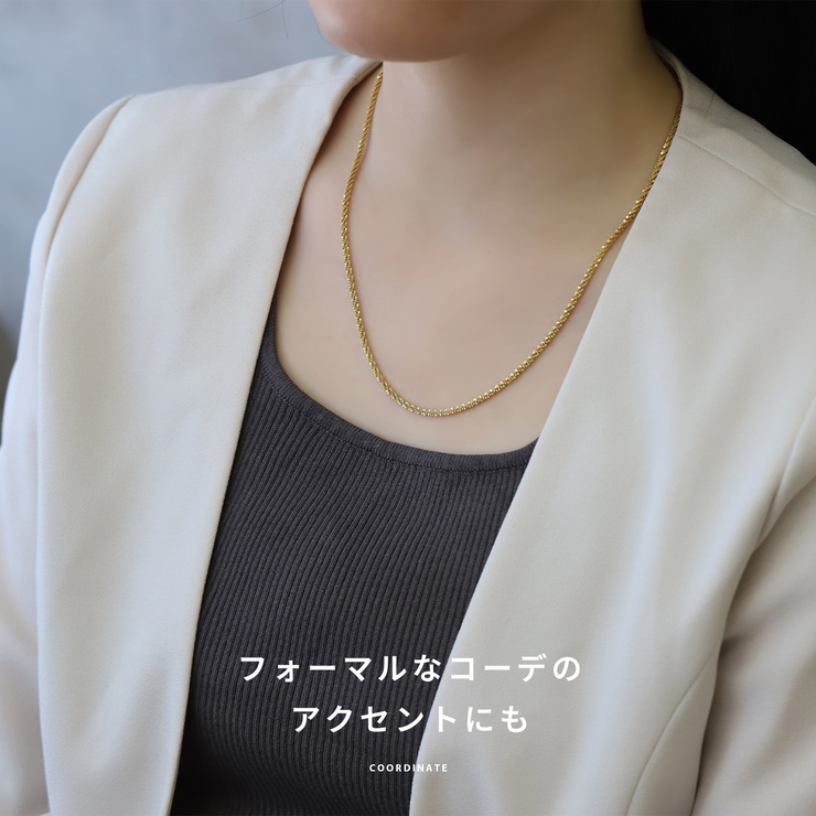 ネックレス 上品大人キレイ 金属アレルギー対応サージカルステンレスクリスクロスチ… | ボディピアス専門店凛RIN | 詳細画像13 